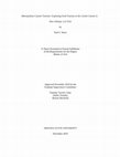 Research paper thumbnail of Metropolitan Cuisine Tourism: Exploring Food Tourists to the Creole Cuisine in New Orleans, LA USA