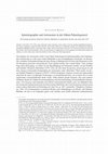 Research paper thumbnail of Epistolographie und Astronomie in der frühen Palaiologenzeit: Ein bislang unedierter Brief des Nikolaos Rhabdas an Andronikos Zarides aus dem Jahr 1321