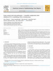 Research paper thumbnail of Acute corneal melt and perforation – A possible complication after riboflavin/UV-A crosslinking (CXL) in keratoconus