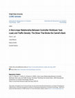 Research paper thumbnail of A Non-Linear Relationship Between Controller Workload, Task Load, and Traffic Density: The Straw That Broke the Camel’s Back