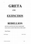 Research paper thumbnail of GRETA AND EXTINCTION REBELLION