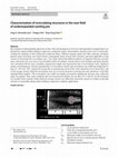 Research paper thumbnail of Characterization of recirculating structures in the near field of underexpanded swirling jets