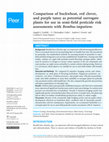 Research paper thumbnail of Comparison of buckwheat, red clover, and purple tansy as potential surrogate plants for use in semi-field pesticide risk assessments with<i>Bombus impatiens</i>