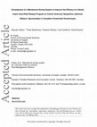 Research paper thumbnail of Development of a mechanical sexing system to improve the efficacy of an area-wide sterile insect release programme to control American serpentine leafminer (Diptera: Agromyzidae) in Canadian ornamental greenhouses