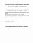 Research paper thumbnail of Canopy structure explains the relationship between photosynthesis and sun-induced chlorophyll fluorescence in crops