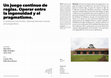 Research paper thumbnail of Un juego continuo de reglas. Operar entre la ingenuidad y el pragmatismo. = A continuous set of rules. Operate between naivety and pragmatism.