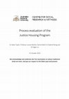 Research paper thumbnail of [open access] Process evaluation of the Justice Housing Program