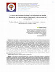 Research paper thumbnail of La figura del cavilador [Grübler] y lo no-humano en Walter Benjamin. Una aproximación materialista a la actividad del pensamiento