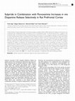 Research paper thumbnail of Sulpiride in Combination with Fluvoxamine Increases in vivo Dopamine Release Selectively in Rat Prefrontal Cortex