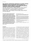 Research paper thumbnail of The selective metabotropic glutamate 2/3 receptor agonist MGS0028 reverses psychomotor abnormalities and recognition memory deficits in mice lacking the pituitary adenylate cyclase-activating polypeptide