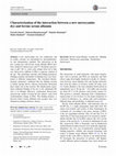 Research paper thumbnail of Characterization of the interaction between a new merocyanine dye and bovine serum albumin