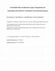 Research paper thumbnail of Controllable phyto-synthesised copper nanoparticles for antioxidant and label-free colorimetric iron detection purposes