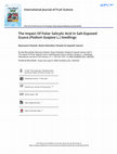 Research paper thumbnail of The Impact Of Foliar Salicylic Acid In Salt-Exposed Guava (<i>Psidium Guajava</i> L.) Seedlings