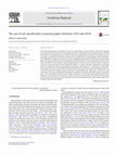 Research paper thumbnail of The use of soil classification in journal papers between 1975 and 2014