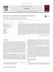 Research paper thumbnail of Soils with iron-cemented layers on golf courses in the USA