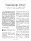 Research paper thumbnail of Continuous Monitoring of Canopy Level Sun-Induced Chlorophyll Fluorescence During the Growth of a Sorghum Field