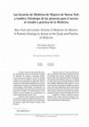 Research paper thumbnail of Las Escuelas de Medicina de Mujeres de Nueva York y Londres. Estrategia de las pioneras para el acceso al estudio y práctica de la Medicina = New York and London Schools of Medicine for Women. A Pioneers Strategy to Access to the Study and Practice of Medicine