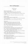 Research paper thumbnail of Select bibliography