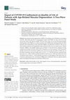 Research paper thumbnail of Impact of COVID-19 Confinement on Quality of Life of Patients with Age-Related Macular Degeneration: A Two-Wave Panel Study