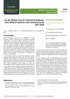 Research paper thumbnail of On the Median Cost of a General Practitioner Visit: Medical Schemes Cross Sectional Study 2017-2018