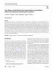 Research paper thumbnail of From Witness to Web Sleuth: Does Citizen Enquiry on Social Media Affect Formal Eyewitness Identification Procedures?