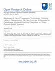 Research paper thumbnail of Advances in Facial Composite Technology, Utilizing Holistic Construction, Do Not Lead to an Increase in Eyewitness Misidentifications Compared to Older Feature-Based Systems