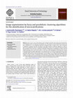 Research paper thumbnail of Image segmentation by fuzzy and possibilistic clustering algorithms for the identification of microcalcifications