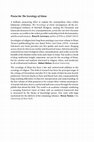 Research paper thumbnail of The Sociology of Islam: Knowledge, Power and Civility