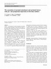 Research paper thumbnail of The Association of Prenatal Attachment and Perinatal Factors with Pre-and Postpartum Depression in First-Time Mothers