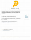 Research paper thumbnail of Institutional distance factors influencing firm performance: A hypothetical framework from cross-border mergers and acquisitions