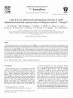 Research paper thumbnail of La falta de actividades embriotóxicas y genotóxicas in vivo de extracto acuoso de corteza de tallos administrado por vía oral de Mangifera indica L. (Vimang)