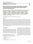 Research paper thumbnail of Environmental effects of stratospheric ozone depletion, UV radiation, and interactions with climate change: UNEP Environmental Effects Assessment Panel, Update 2020