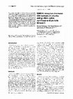 Research paper thumbnail of NMDA receptors increase OH radicals in vivo by using nitric oxide synthase and protein kinase C