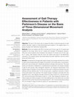 Research paper thumbnail of Assessment of Gait Therapy Effectiveness in Patients with Parkinson’s Disease on the Basis of Three-Dimensional Movement Analysis