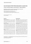 Research paper thumbnail of Causes and consequences of falls in Parkinson disease patients in a prospective study