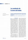 Research paper thumbnail of Los enebrales de la sierra de Gredos