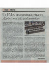 Research paper thumbnail of Il MES una struttura estranea alla democrazia parlamentare