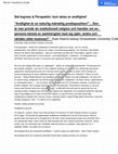 Research paper thumbnail of Dr Ingela Visuri: Andlighet & "Fallet om
Högfungerande autism" - "oförklarliga sensoriska upplevelser & osynlig beröring = kreativitet & fantasi med: Nöd, faktor & "gradvis upplysning & kommentarer av lärare och familjer + Prism Spirituality Paradigm inledning