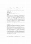 Research paper thumbnail of Acoustic characteristics of Italian Parkinsonian speech: a study on early-stage patients