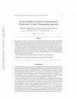 Research paper thumbnail of On the Semantics of Abstract Argumentation Frameworks: A Logic Programming Approach