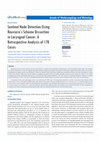 Research paper thumbnail of Sentinel Node Detection Using Rouviere's Scheme Dissection in Laryngeal Cancer. A Retrospective Analysis of 170 Cases