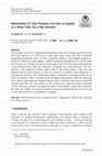 Research paper thumbnail of Minimization of Total Pumping Cost from an Aquifer to a Water Tank, Via a Pipe Network