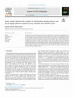 Research paper thumbnail of Water soluble bifunctional complex of tetrapyridino porphyrazinato zinc(II) as highly efficient catalyst for CO2 insertion into epoxide cycles