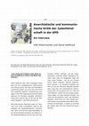 Research paper thumbnail of "Ich würde das Problem nicht allein an dem Verhältnis zu Partei und Staat festmachen". Interview über die anarchistische und kommunistische Kritik der Judenfeindschaft in der KPD