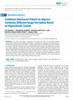 Research paper thumbnail of Combined Interleaved Pattern to Improve Confusion-Diffusion Image Encryption Based on Hyperchaotic System