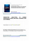 Research paper thumbnail of Predictive Analytics in Human Resources Using Machine Learning and Data Mining