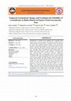 Research paper thumbnail of Temporal Geochemical Changes and Evaluation the Suitability of Groundwater in Badra District in Eastern Wasit Governorate, Iraq