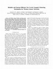 Research paper thumbnail of Reliable and Energy-Efficient Two Levels Unequal Clustering Mechanism for Wireless Sensor Networks