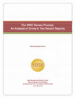 Research paper thumbnail of The WWC Review Process: An Analysis of Errors in Two Recent Reports