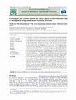 Research paper thumbnail of Screening of jute varieties against jute apion (Apion corchori Marshall) and its management using chemical and botanical pesticides